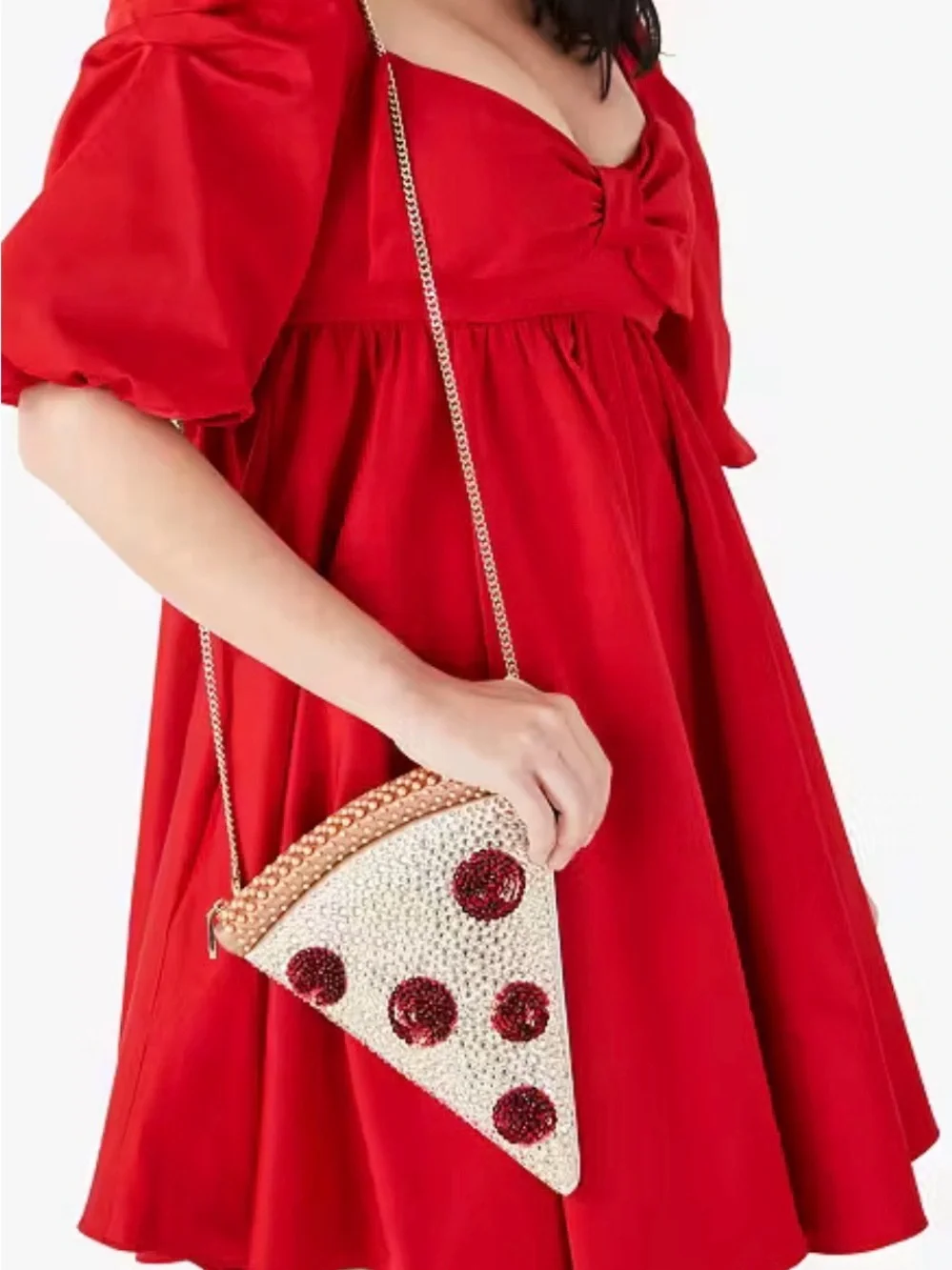 KATE SPADE PIZZA SLICE CROSSBODY BAG
